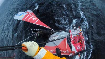 VOR. Charles Caudrelier: "No hemos abandonado" VOR. Charles Caudrelier: "No hemos abandonado"